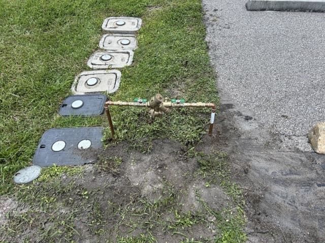 Backflow preventer and meter assembly